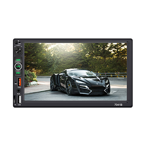 Double DIN 7 Inch Car MP5 Player Rear Camera Bluetooth Stereo Radio